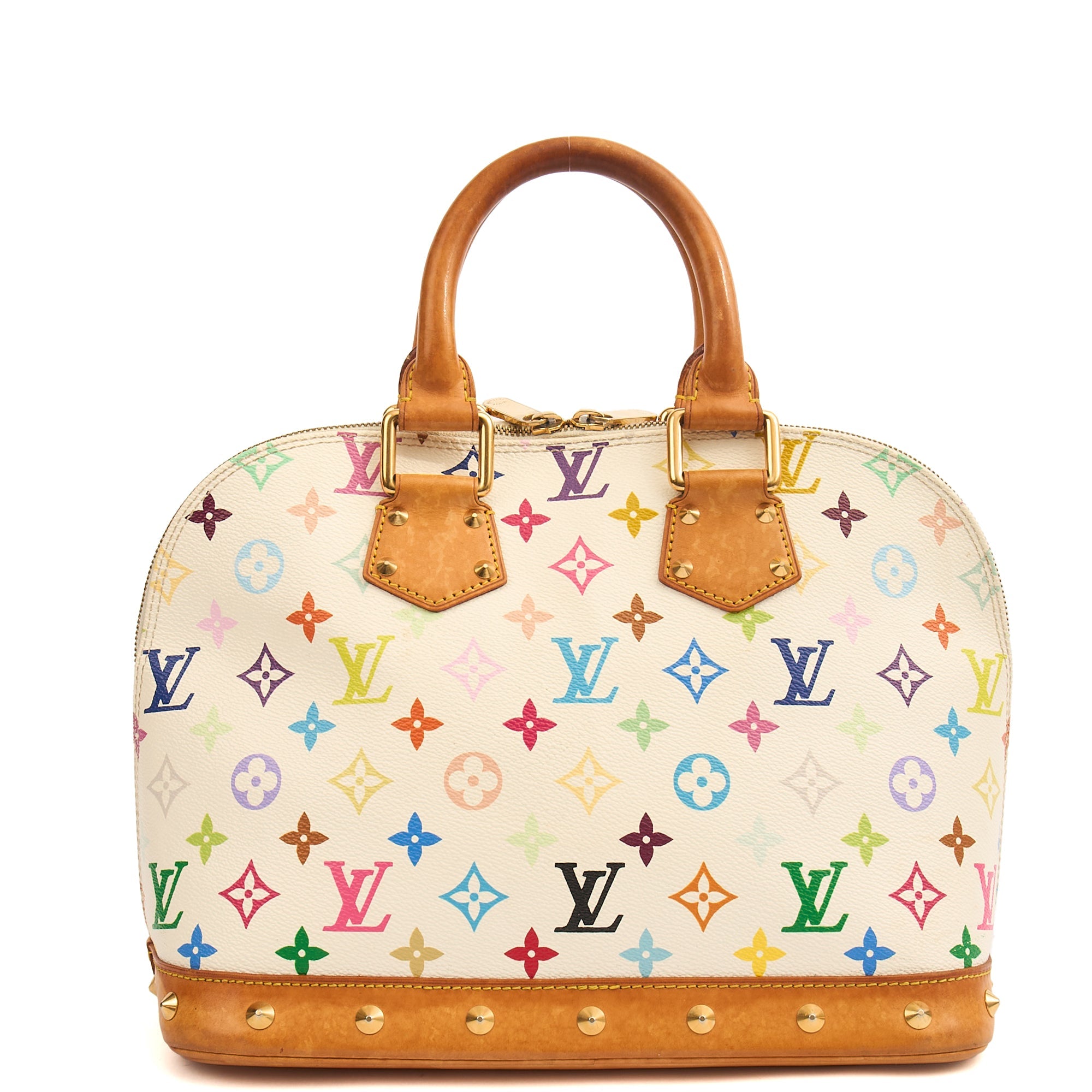 Louis Vuitton Tote Alma PM in Multicolor Monogram, Canvas