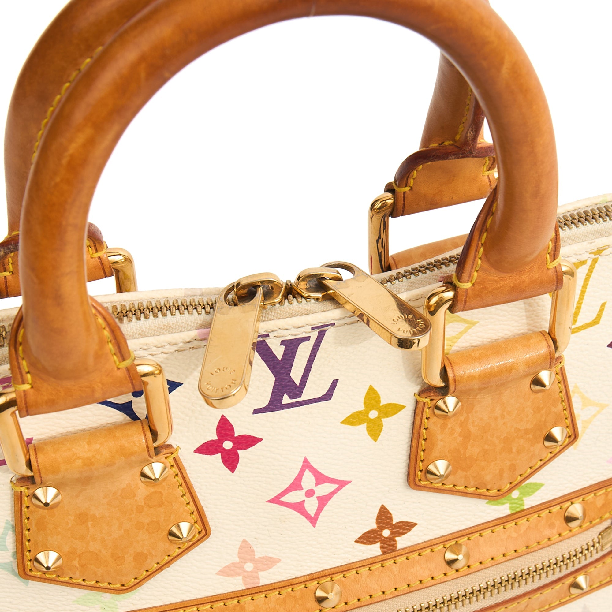 Louis Vuitton Tote Alma PM in Multicolor Monogram, Canvas