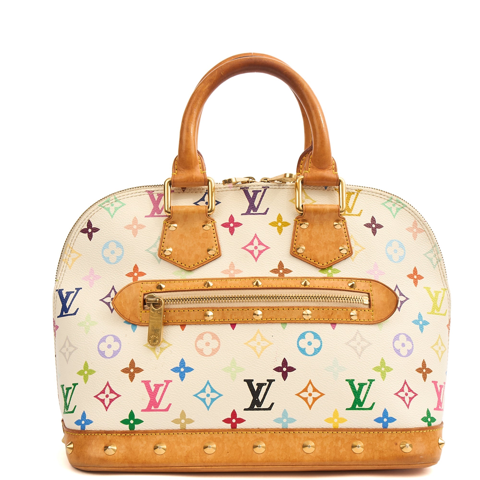 Louis Vuitton Tote Alma PM in Multicolor Monogram, Canvas