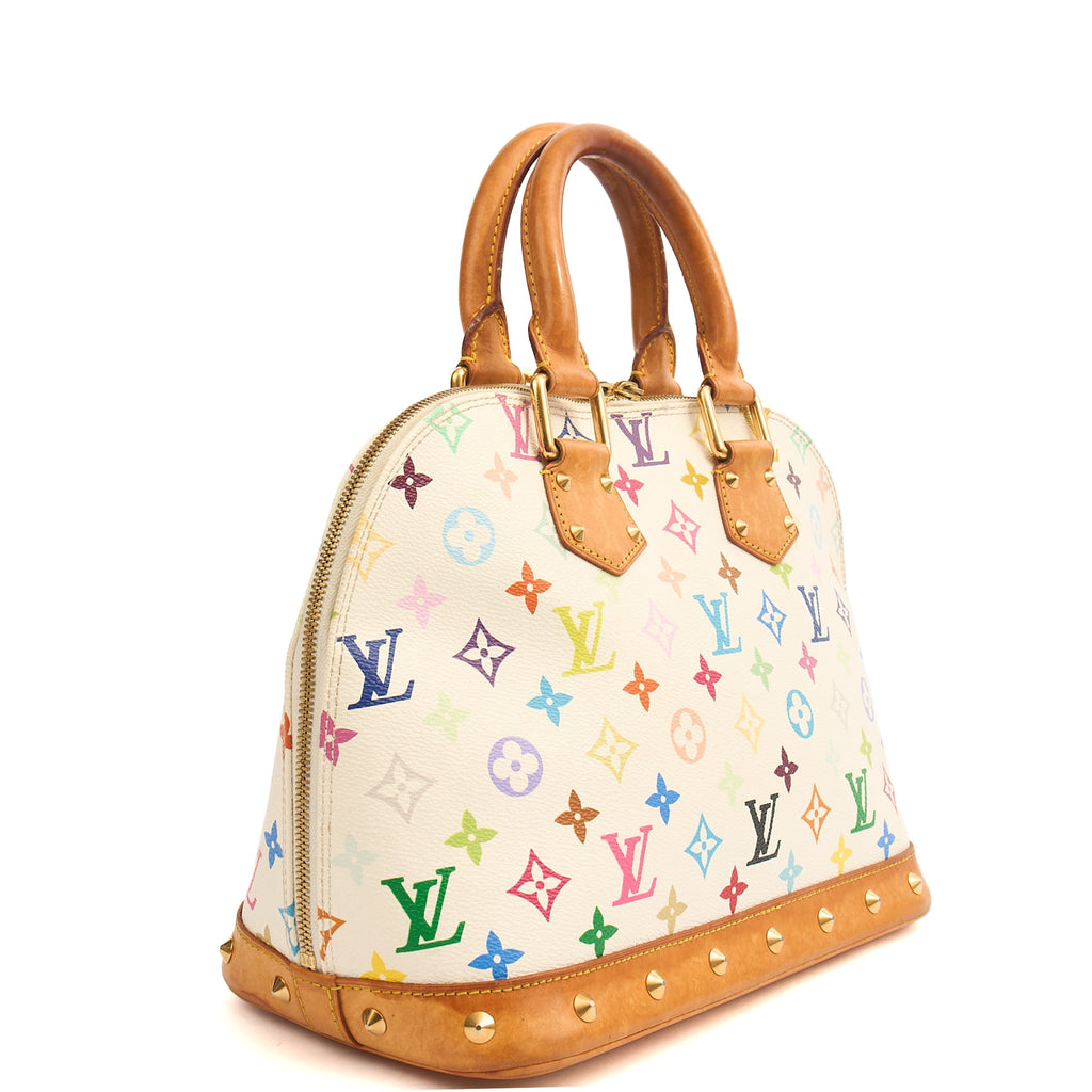 Louis Vuitton Tote Alma PM in Multicolor Monogram, Canvas
