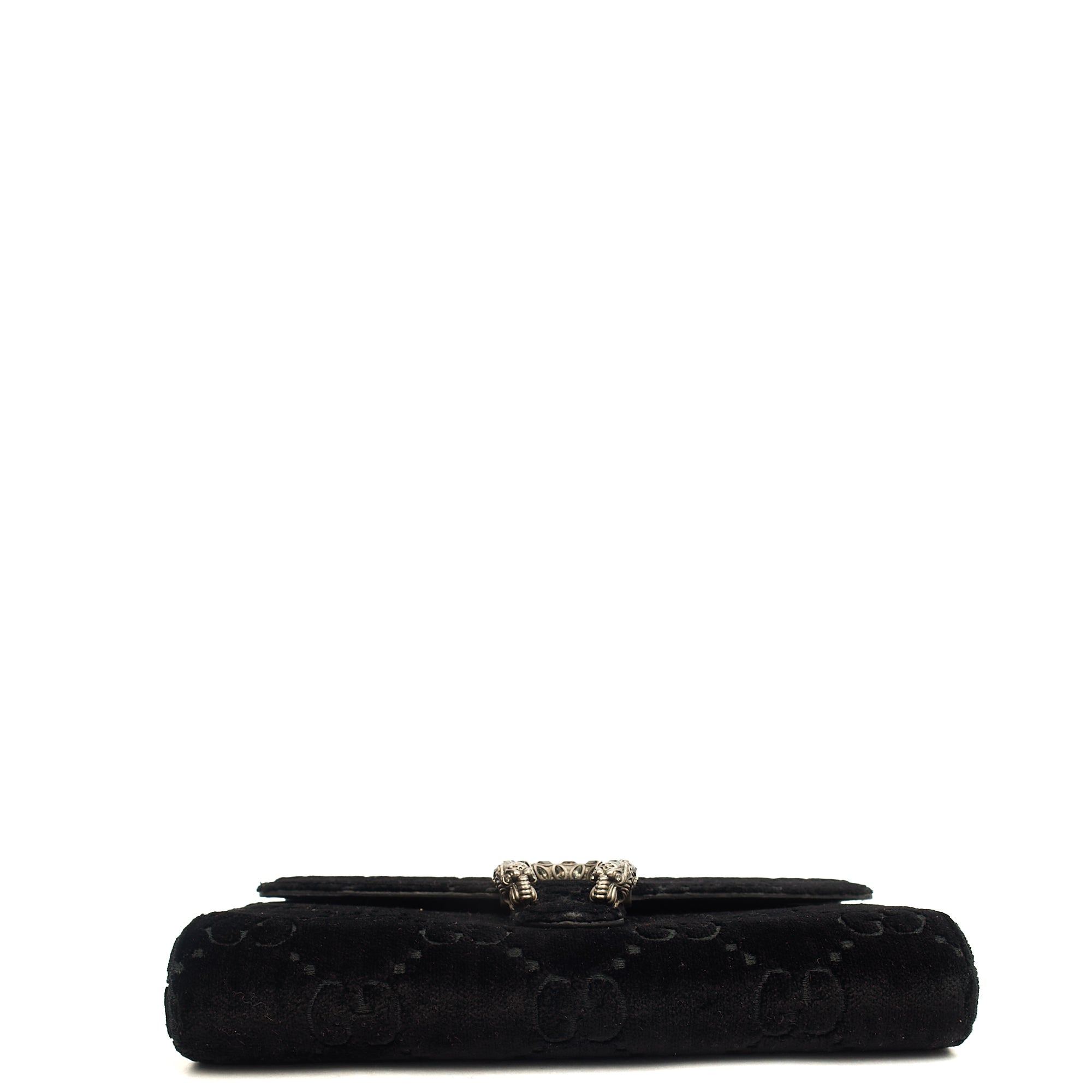 Gucci Cross Body Dionysus Chain Wallet in Black, Leather