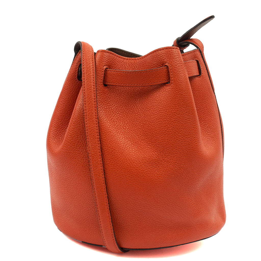 Mulberry Shoulder Bag Abbey in  Burnt Orange, Leather