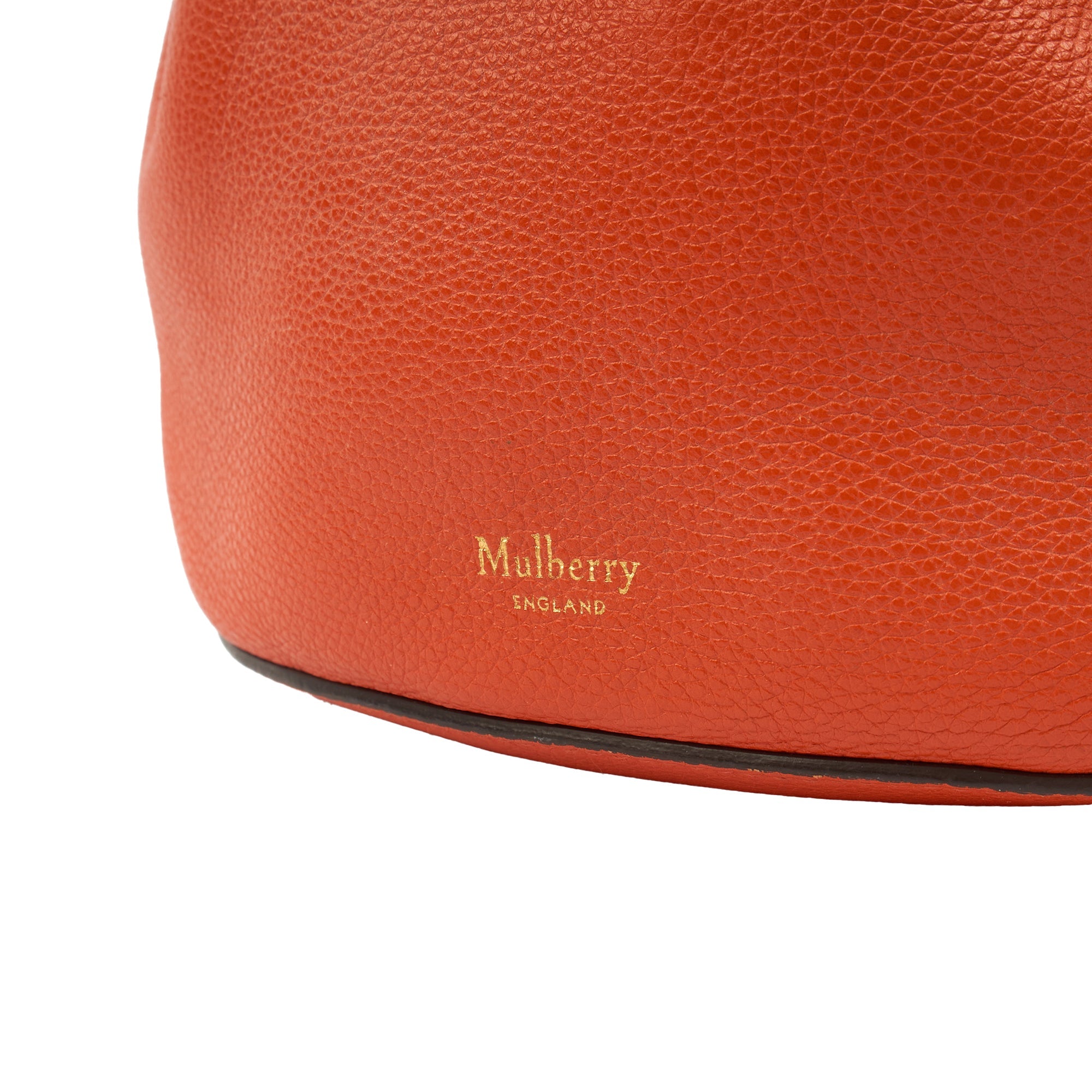 Mulberry Shoulder Bag Abbey in  Burnt Orange, Leather