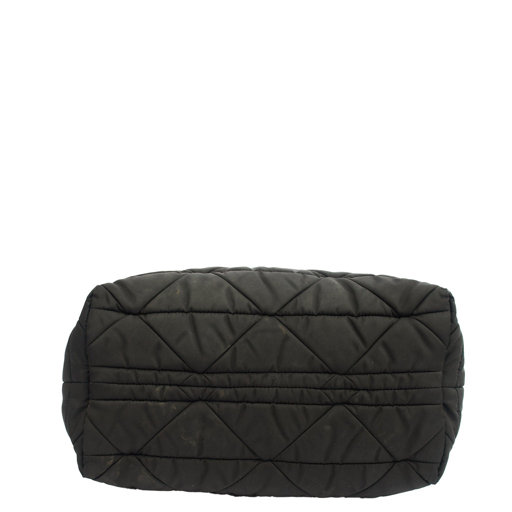 Prada Tote Nylon Tote Bag in Black, Nylon