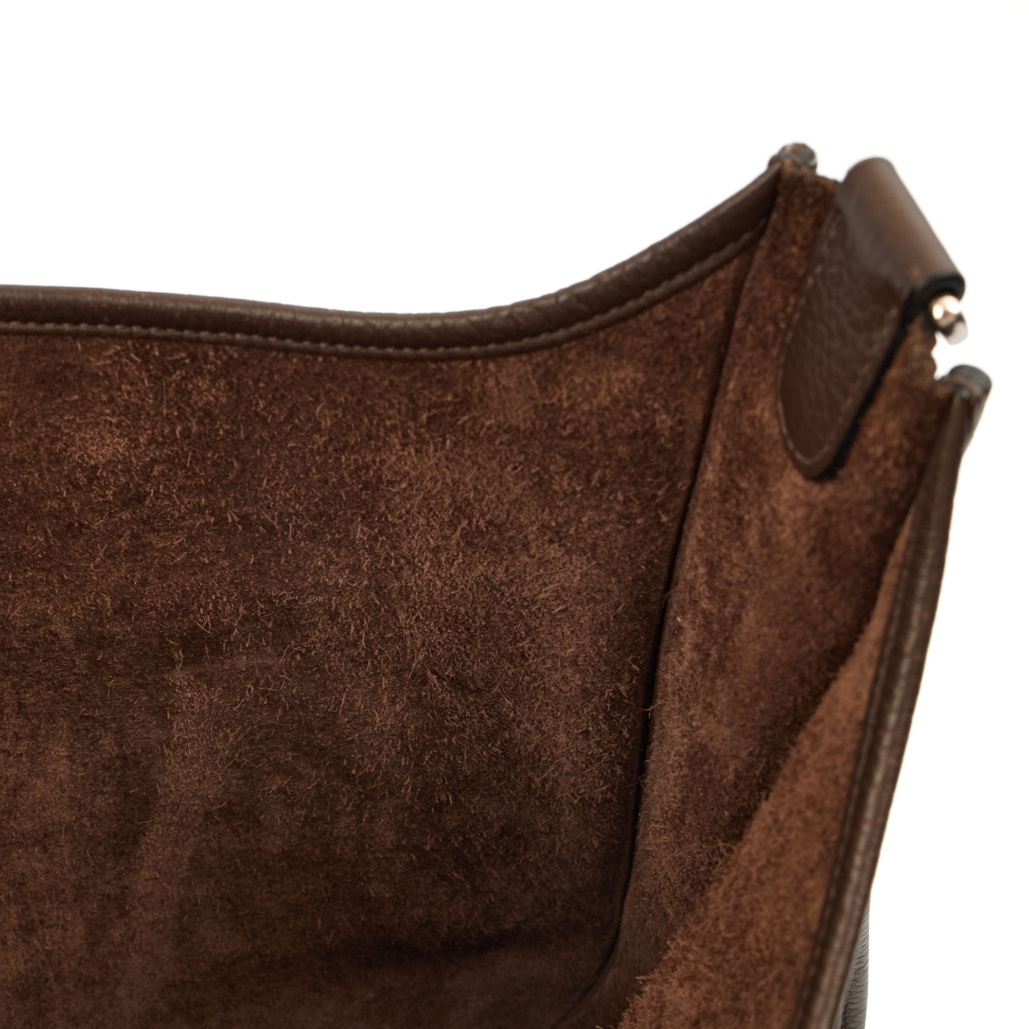 Hermes Cross Body Evelyne 29 in Cacao, Togo Leather