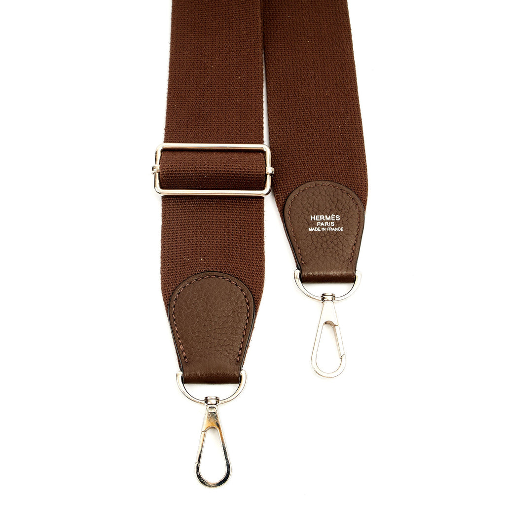 Hermes Cross Body Evelyne 29 in Cacao, Togo Leather