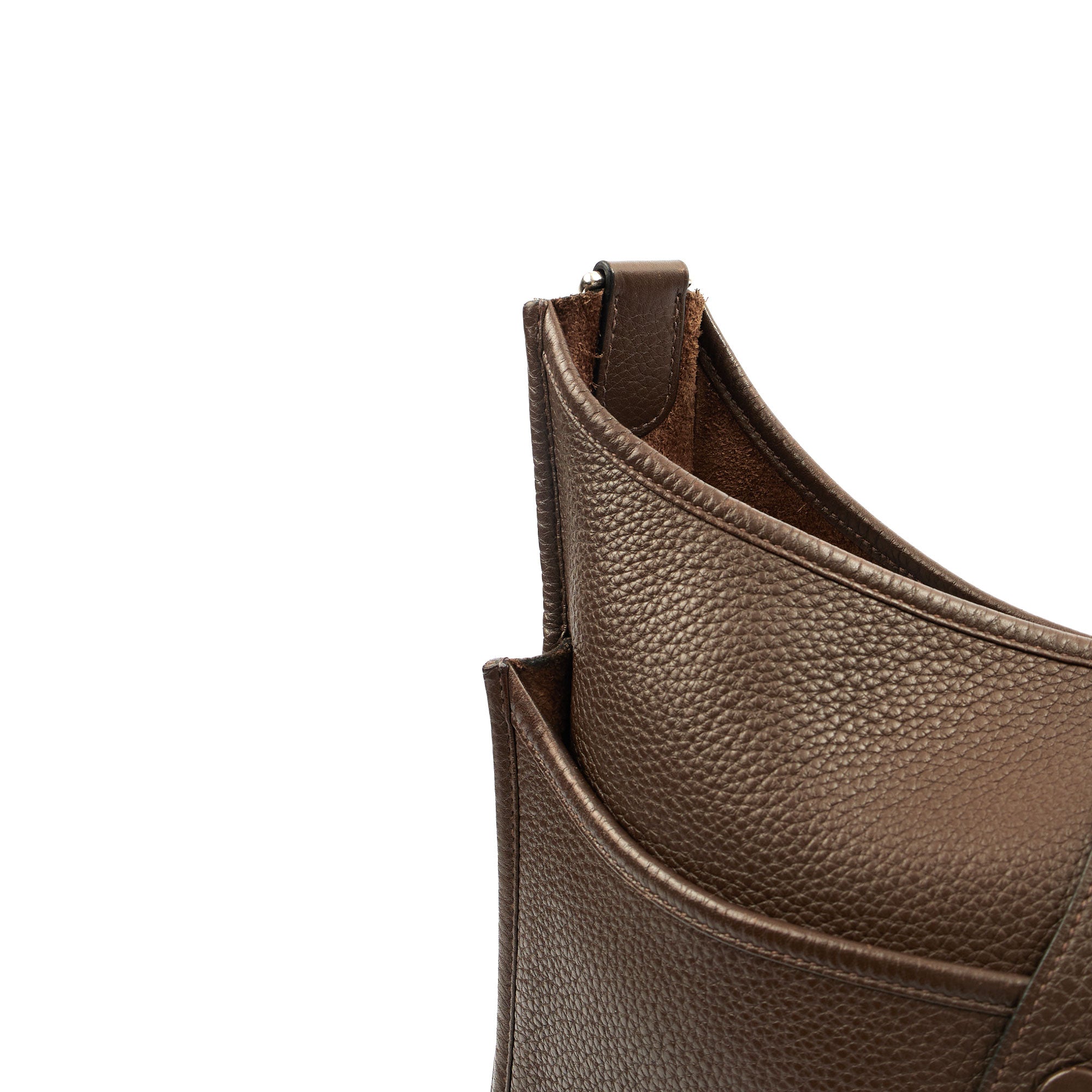 Hermes Cross Body Evelyne 29 in Cacao, Togo Leather