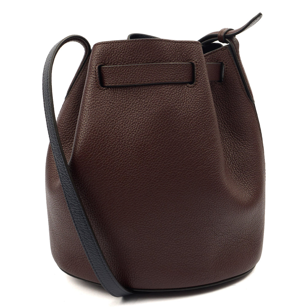 Mulberry Bucket Bag Abbey Small in Oxblood, Leather