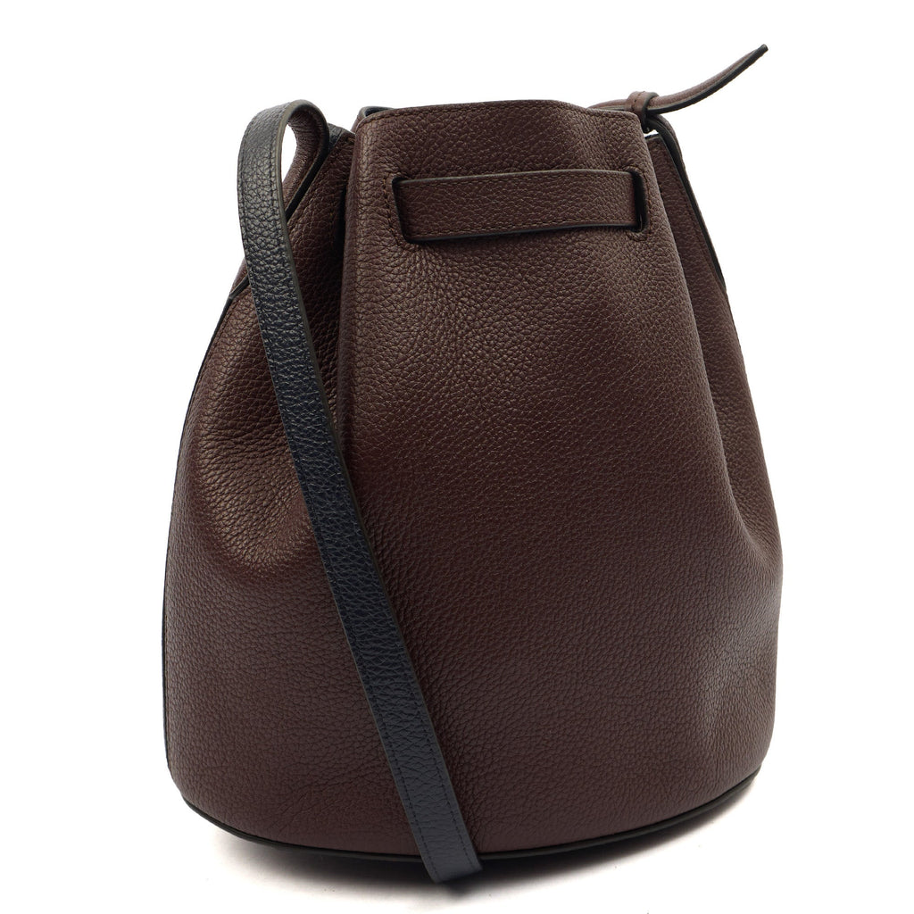 Mulberry Bucket Bag Abbey Small in Oxblood, Leather