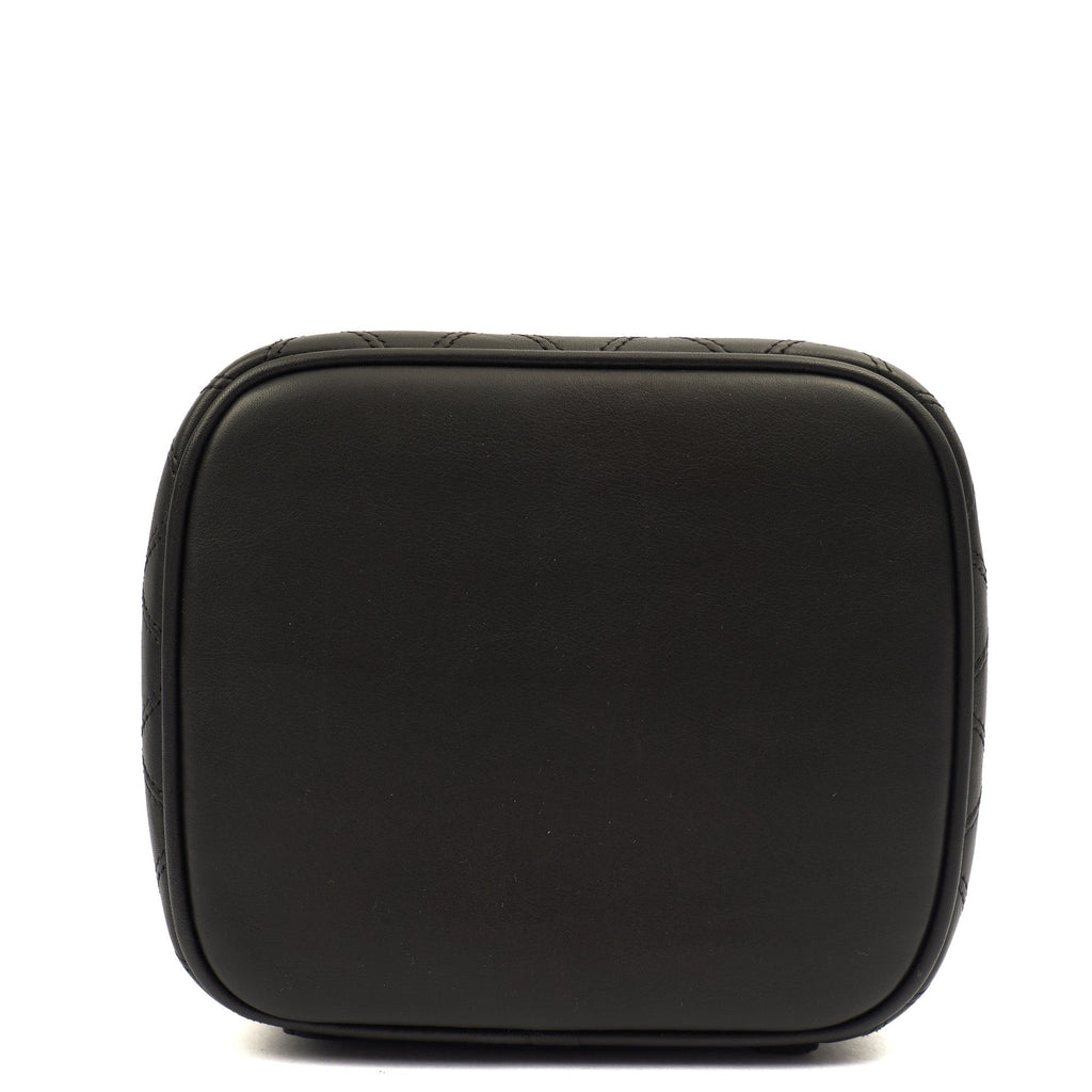 Chanel Cosmetic Bag Vanity Case in Black, Caviar Leather