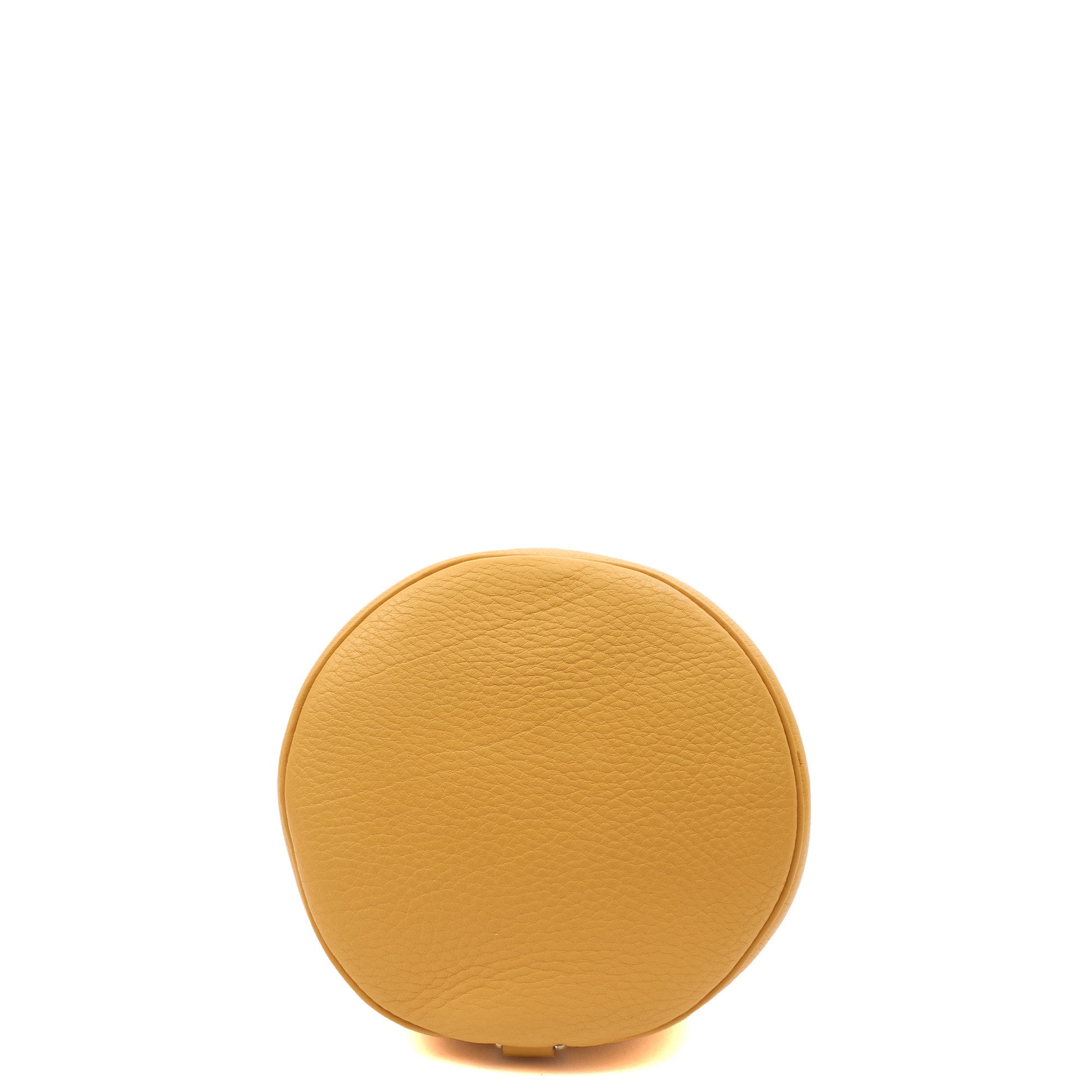 Hermes Tote Vintage Shoulder Bag in Jaune Ambre, Togo Leather