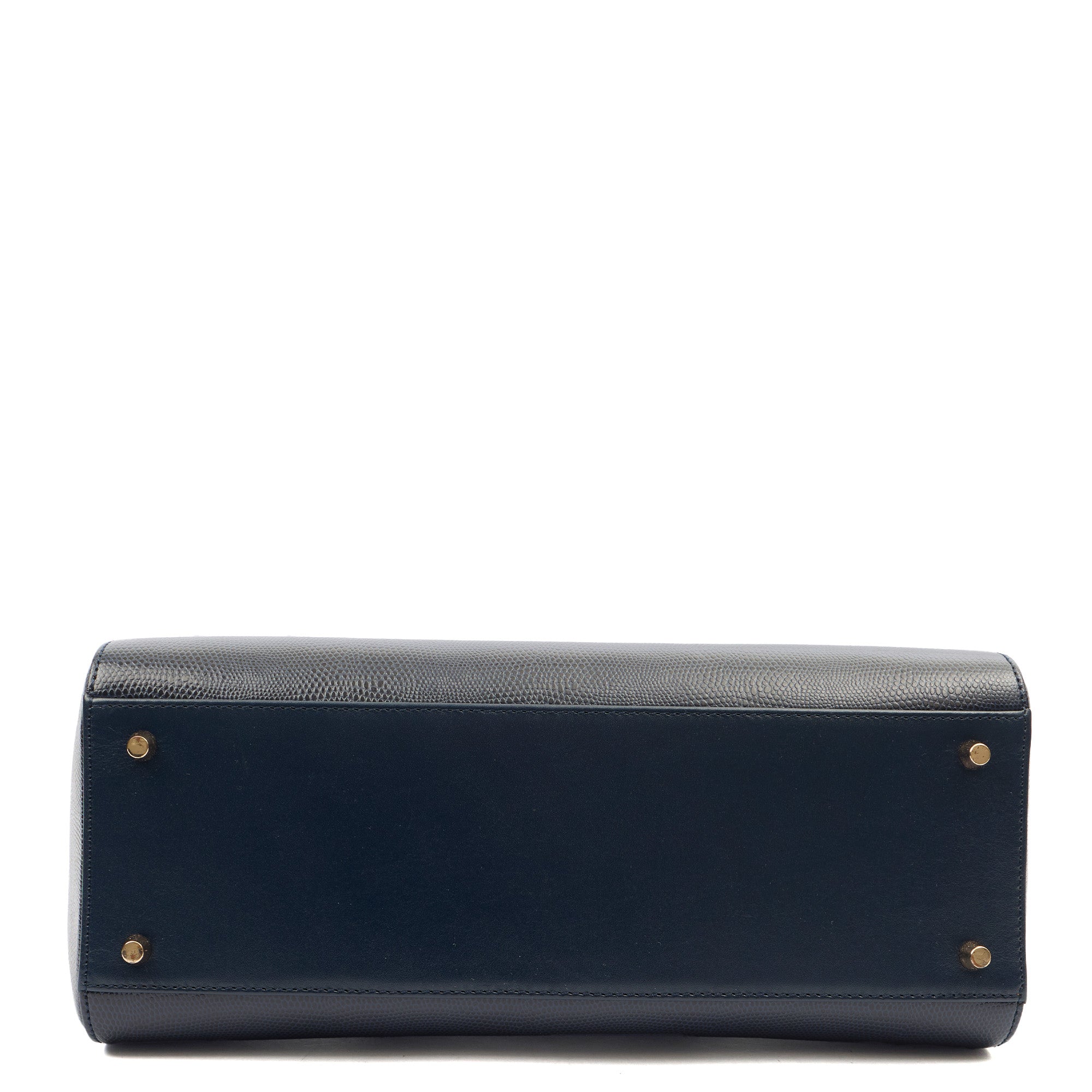 Aspinal of London Tote Brook Street  in Navy, Leather