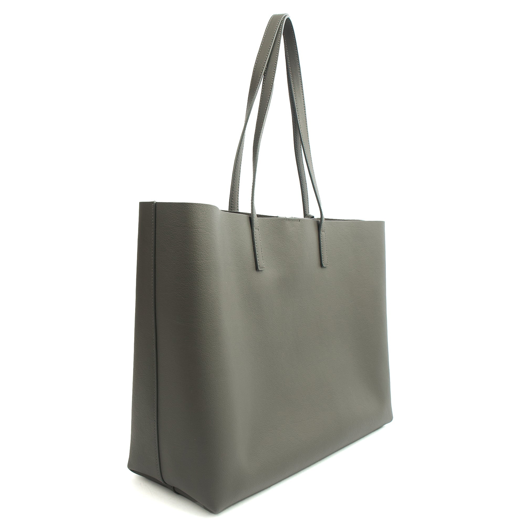 Saint Laurent Tote East West Tote in Grey, Leather