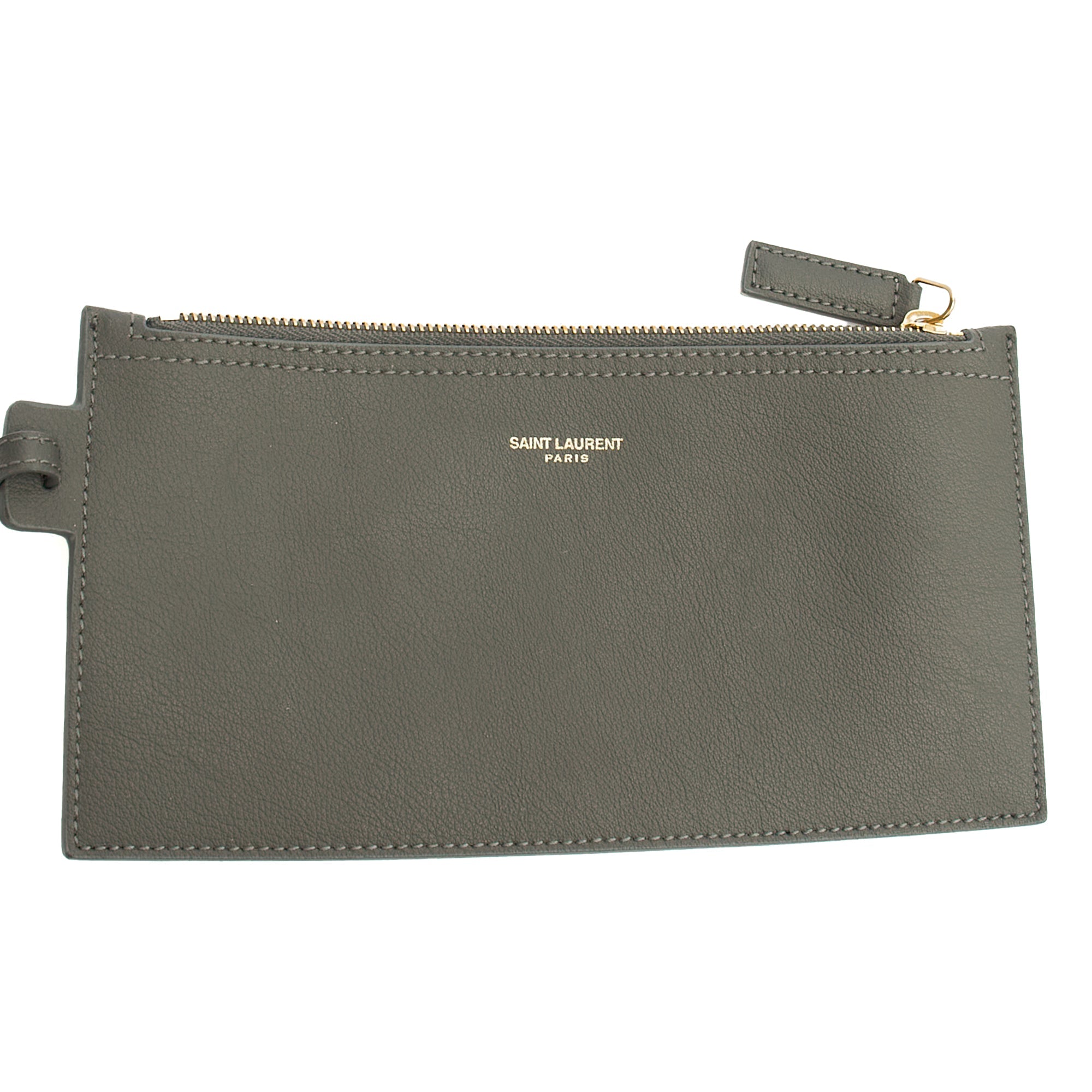 Saint Laurent Tote East West Tote in Grey, Leather