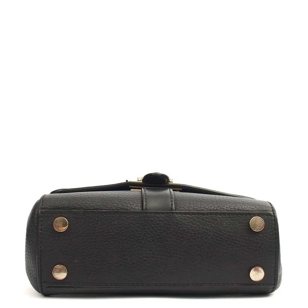 Aspinal of London Cross Body Lottie in Black, Leather
