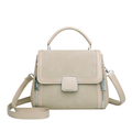 New Trendy Contrasting Soft Leather Crossbody Bag YC-9830