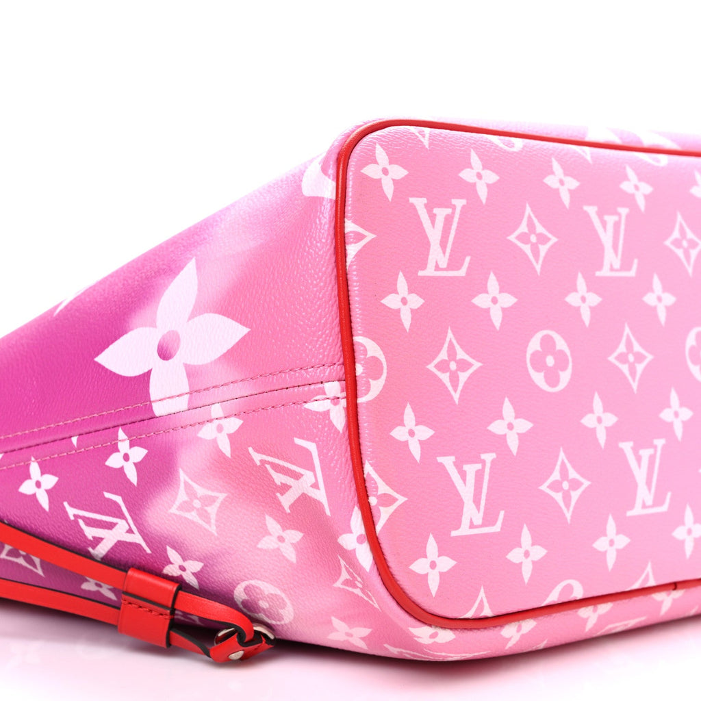 Monogram Escale Neverfull MM Rouge