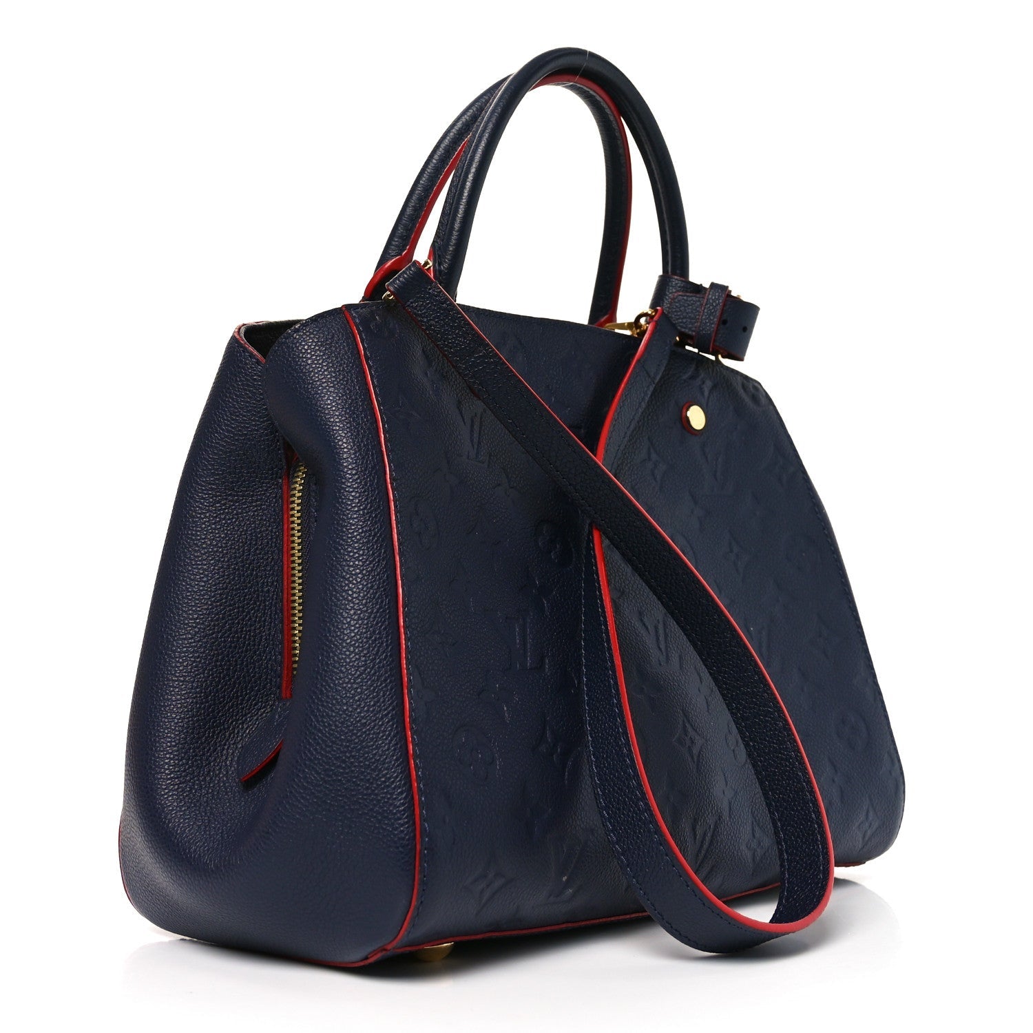 Empreinte Montaigne MM Marine Rouge