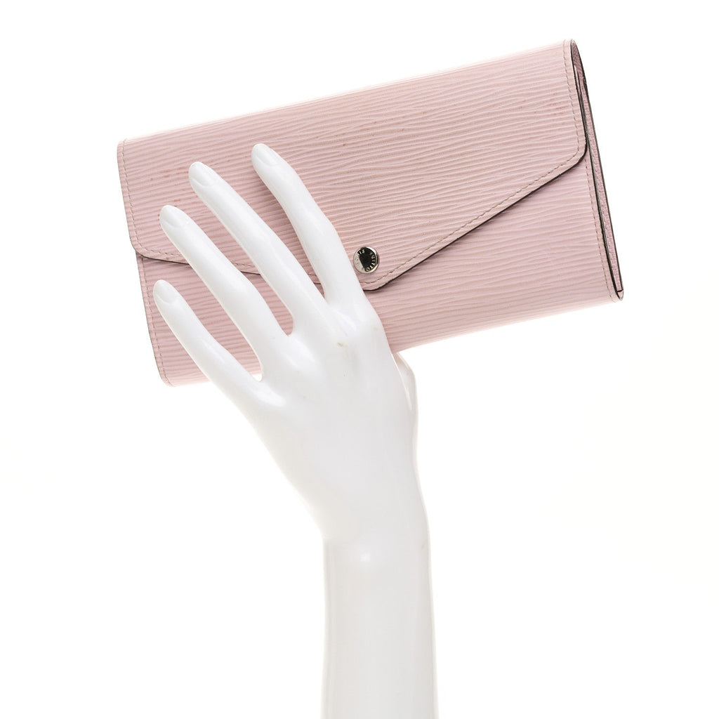 Epi Sarah Wallet NM Rose Ballerine