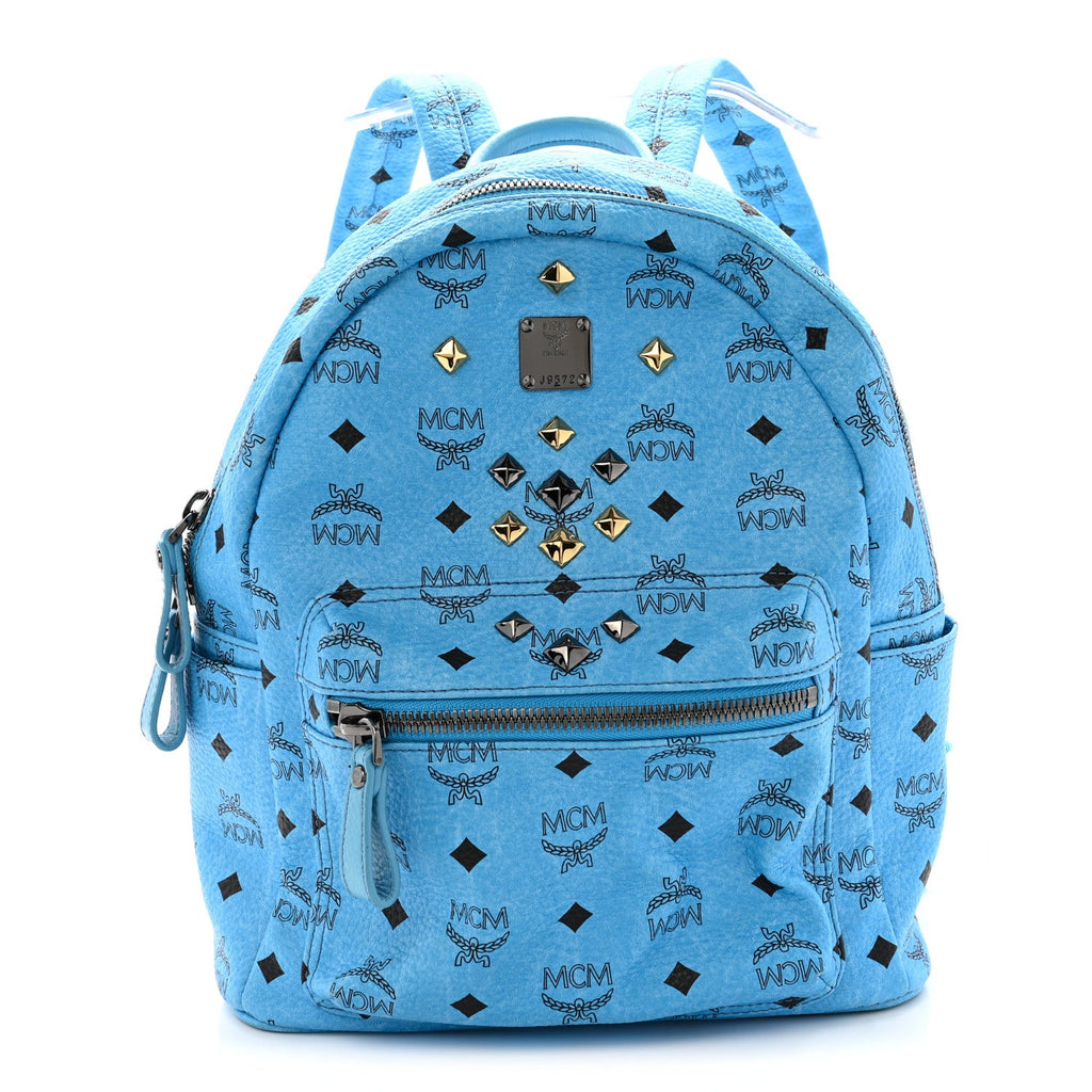 Visetos Studded Small Stark  Backpack Blue