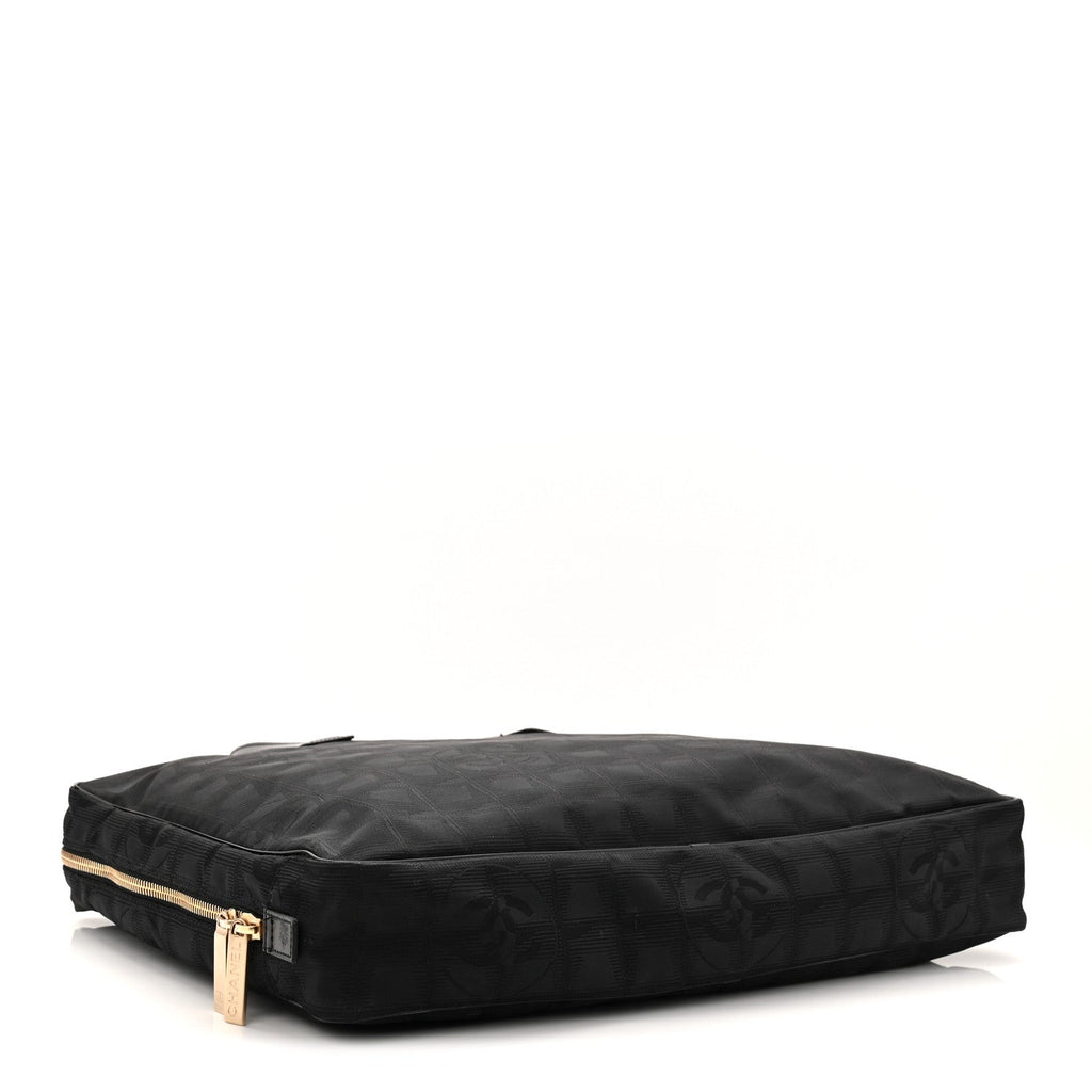 Nylon Travel Briefcase Black