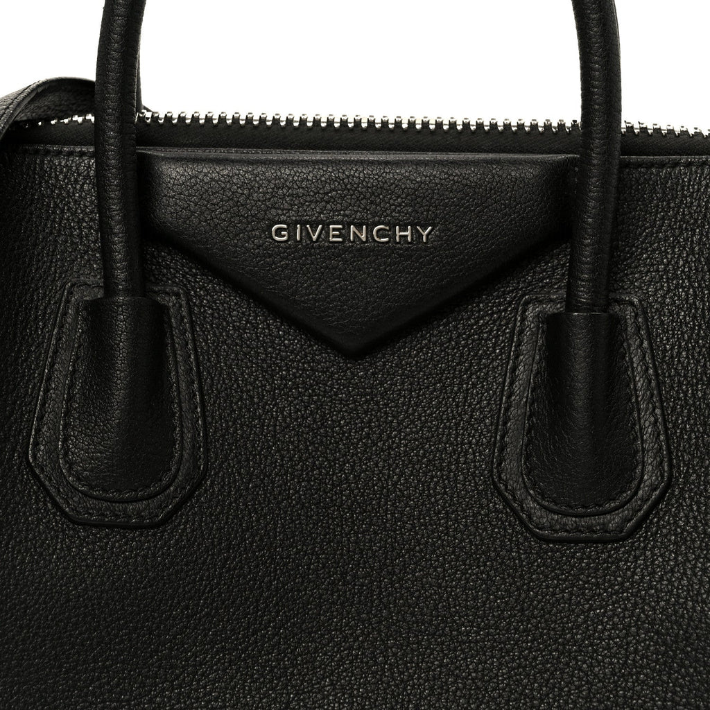 Sugar Goatskin Small Antigona Black