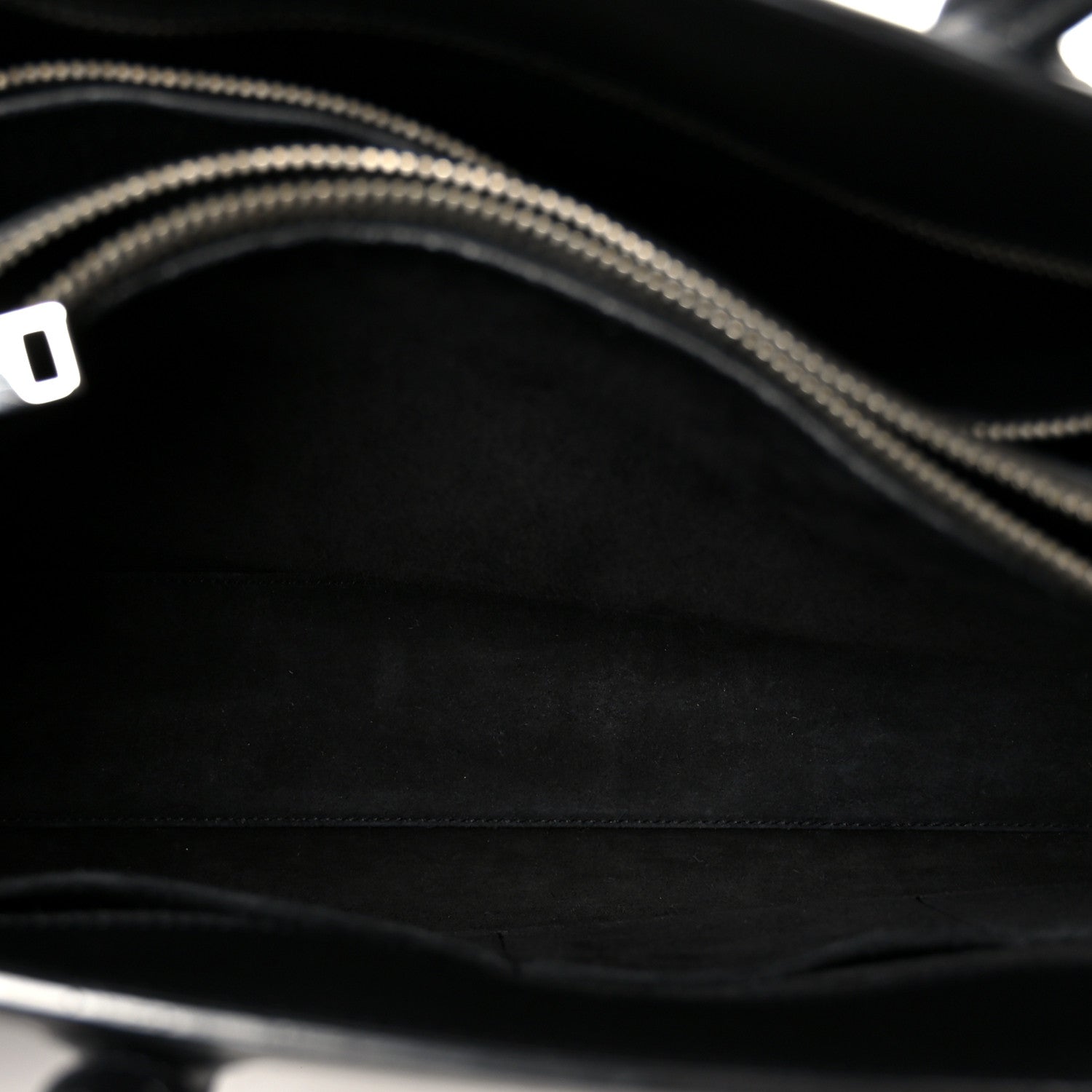 Python Calfskin Embossed Small Sac de Jour Black