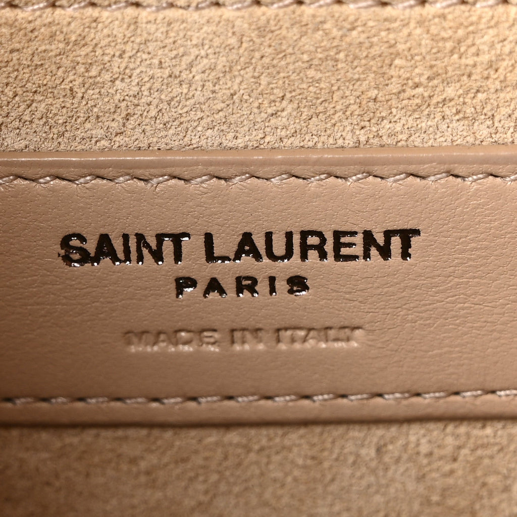 Calfskin Medium Bellechasse Satchel Beige