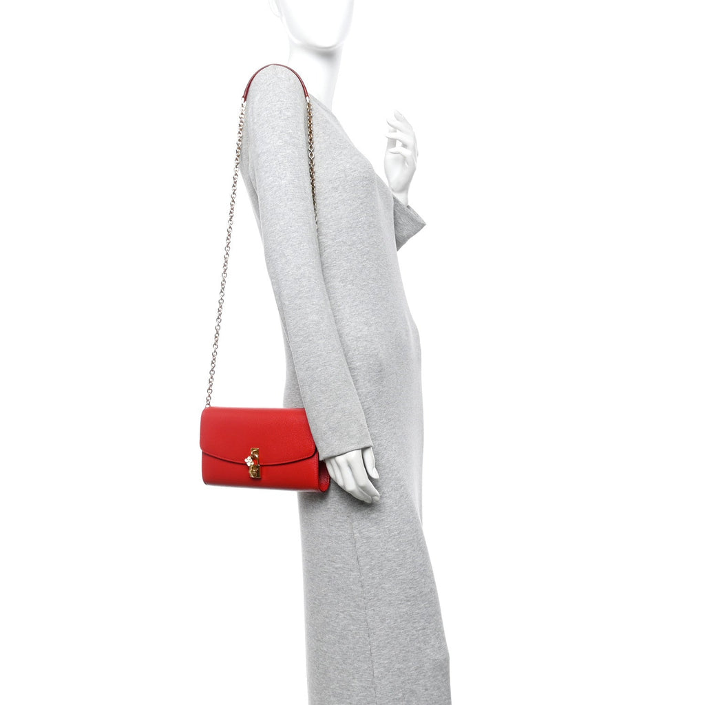 Dauphine Shoulder Bag  Red