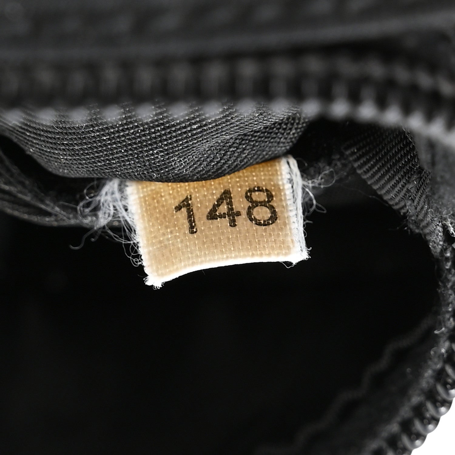 Nylon Small Flat Messenger Bag Black