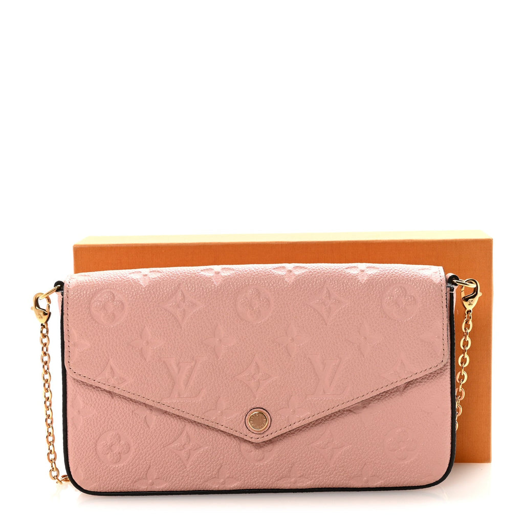 Empreinte Pochette Felicie Chain Wallet Rose Poudre
