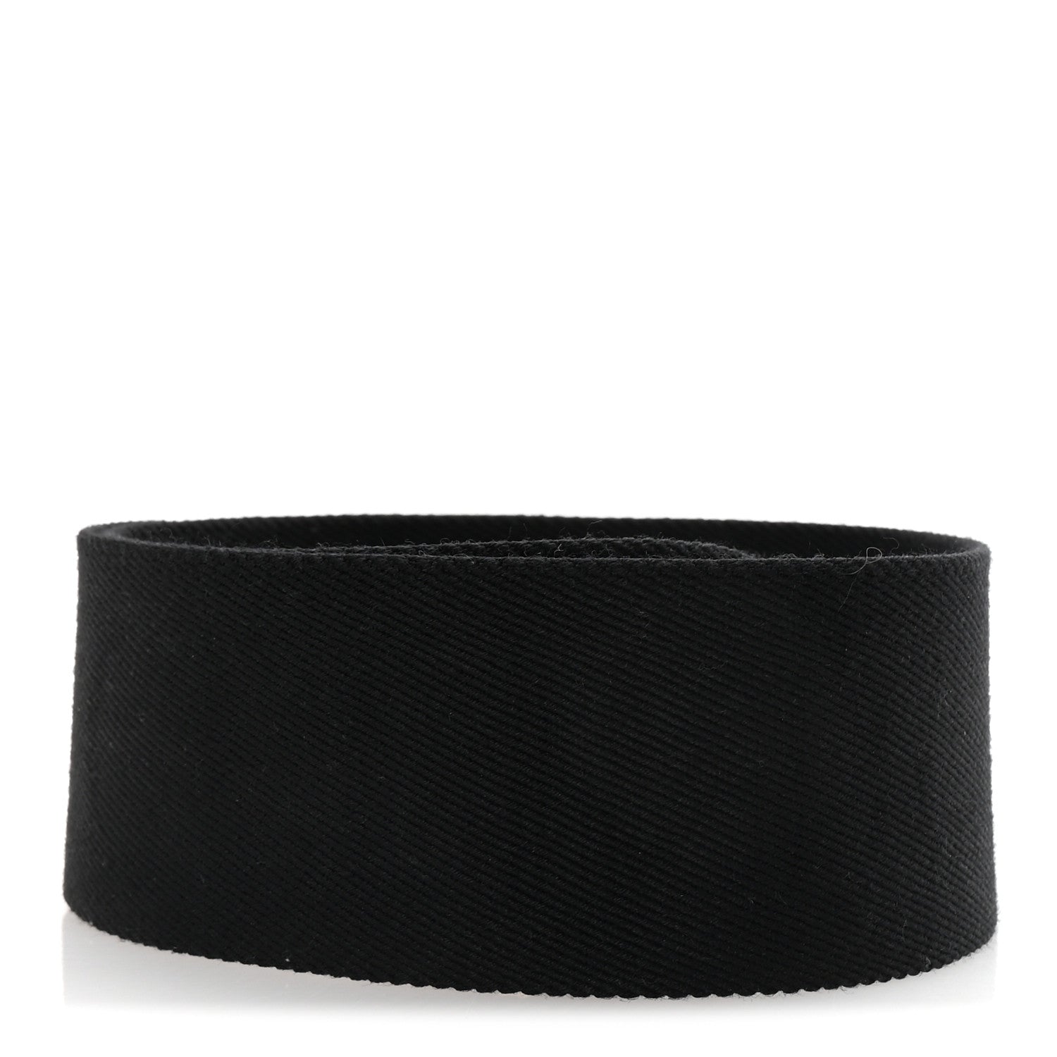 Jacquard Wool Logo Short Strap Black Beige