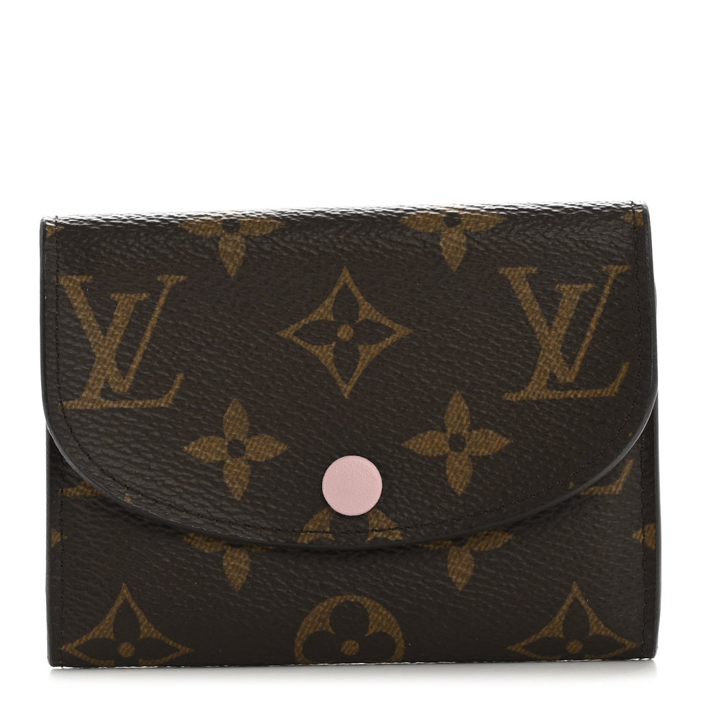 Monogram Rosalie Coin Purse Rose Ballerine