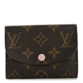 Monogram Rosalie Coin Purse Rose Ballerine