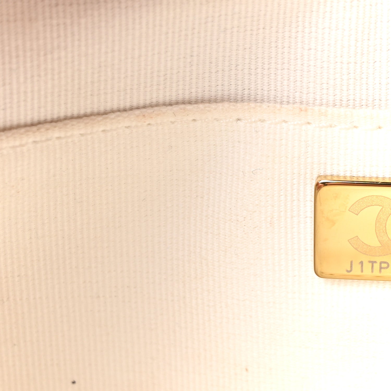 Calfskin Quilted Small Camera Case White
