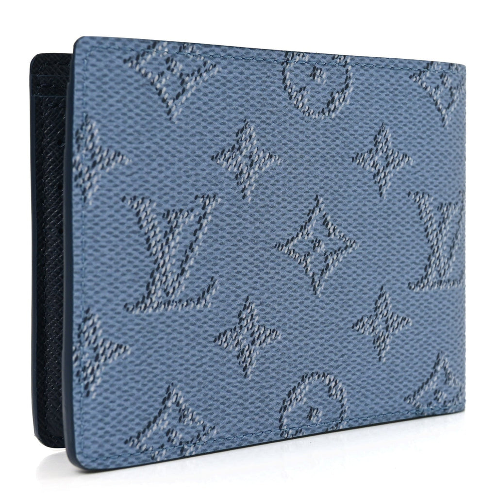 Monogram Heritage Multiple Wallet Blue