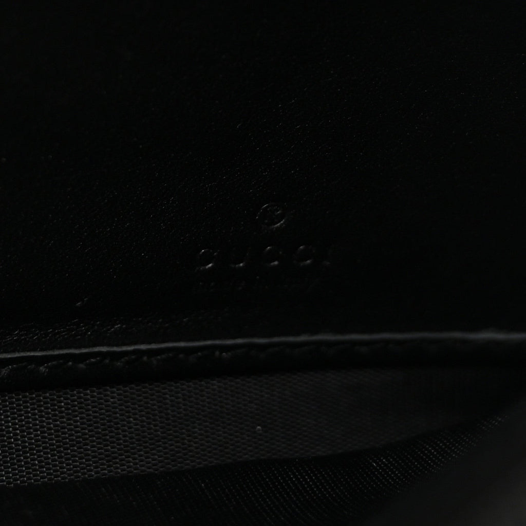 Calfskin Sylvie Continental Wallet Black
