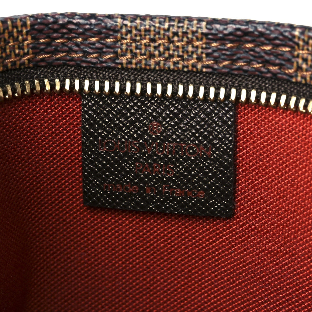 Damier Ebene Trousse Make Up Bag Pochette