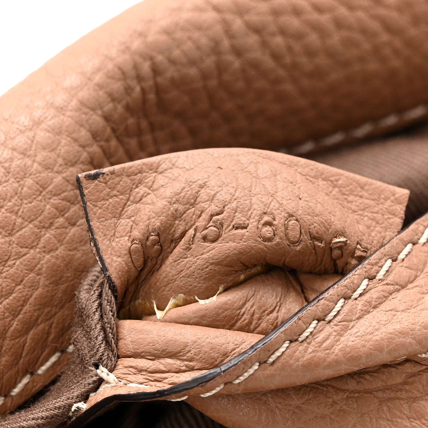 Calfskin Mini Marcie Round Crossbody Bag Nut