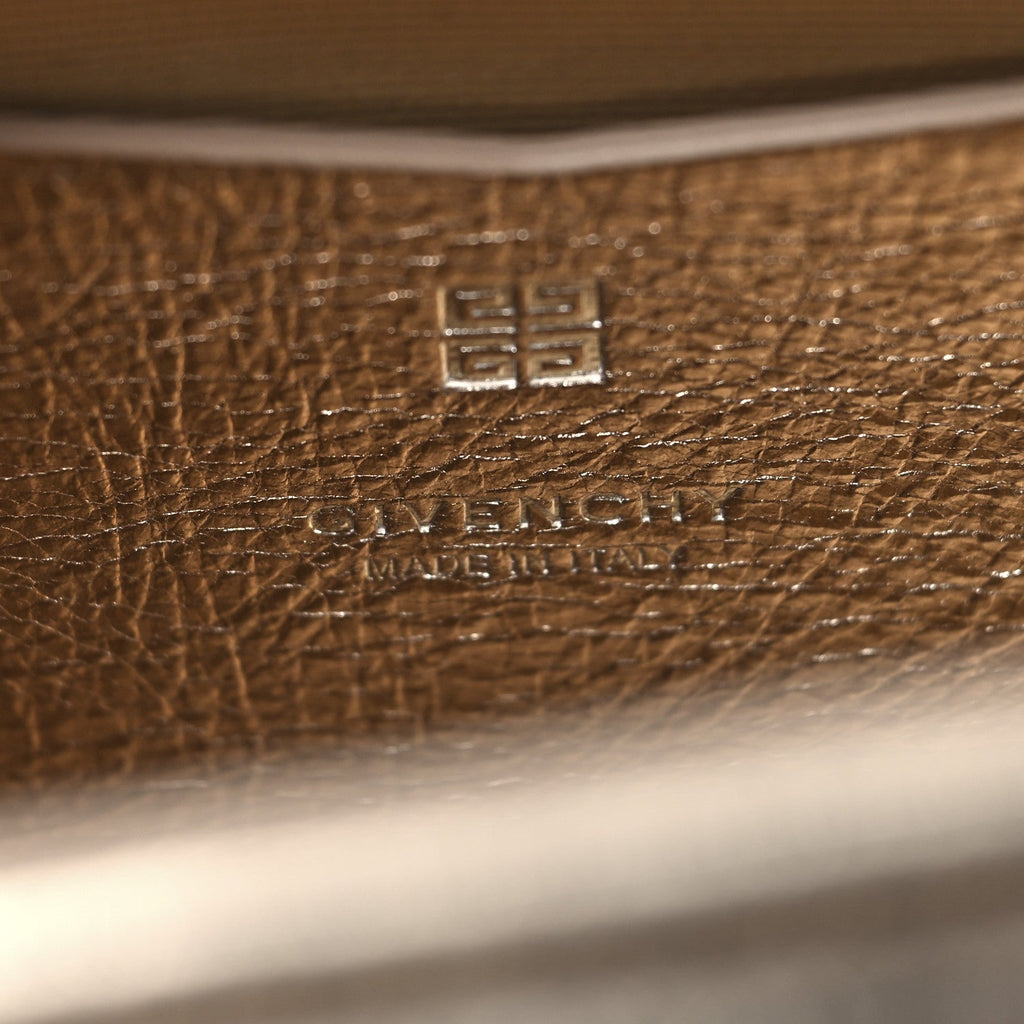 Laminated Lambskin Mini Antigona Gold