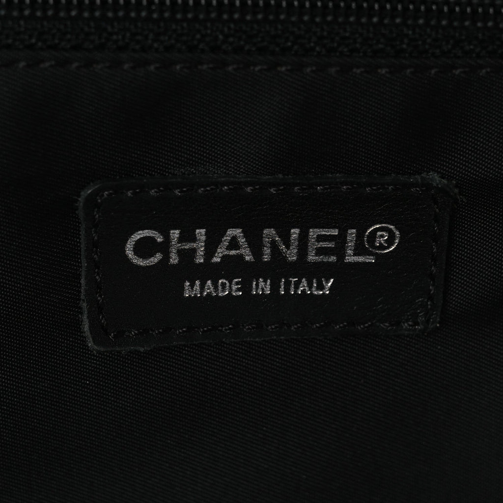 Nylon Travel Shoulder Bag Black