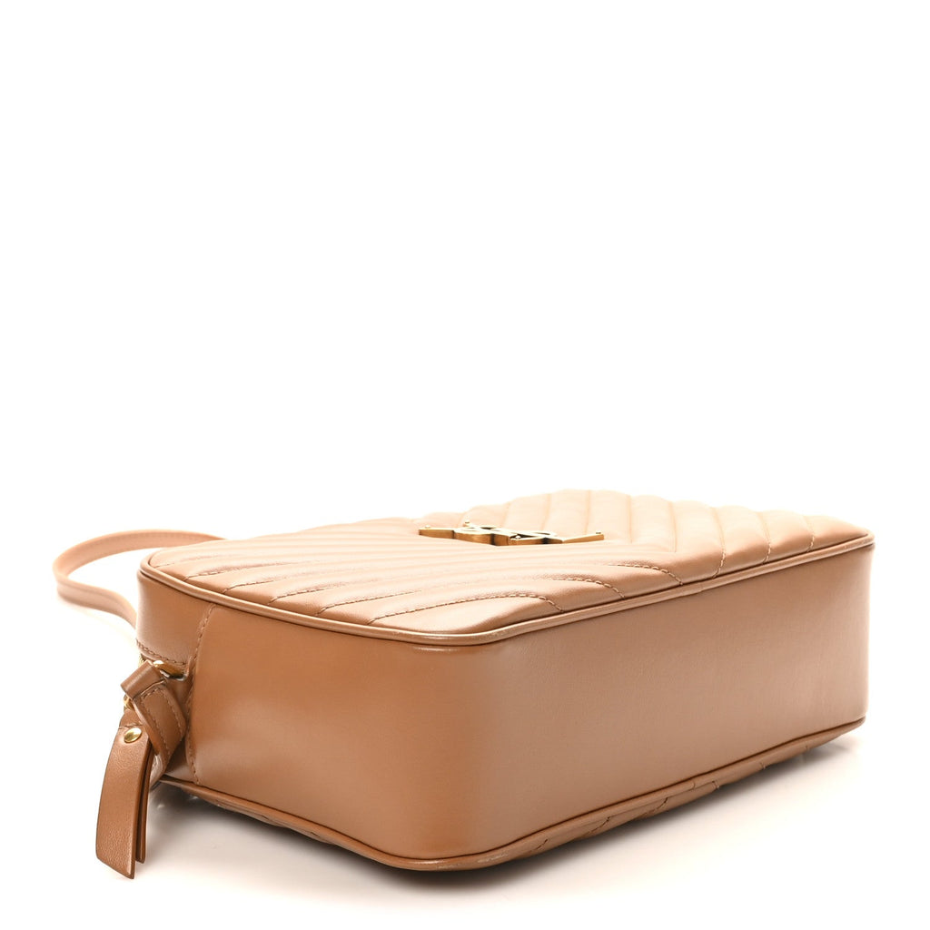 Calfskin Matelasse Monogram Lou Camera Bag Cinnamon