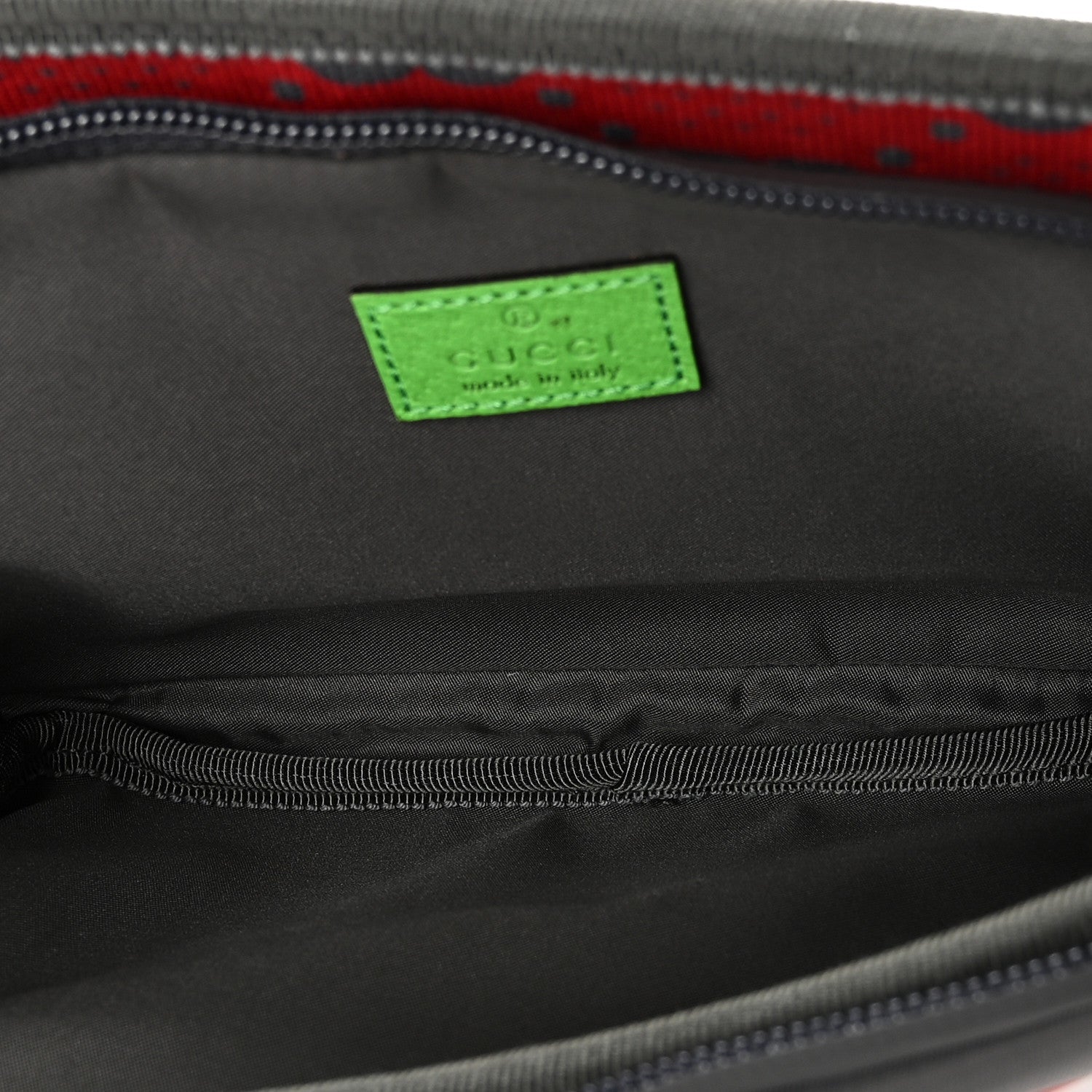 Jersey GG Monogram All Over Sporty Belt Bag Green Grey Multicolor