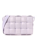 Nappa Maxi Intreccio Padded Cassette Crossbody Bag Mirth Washed
