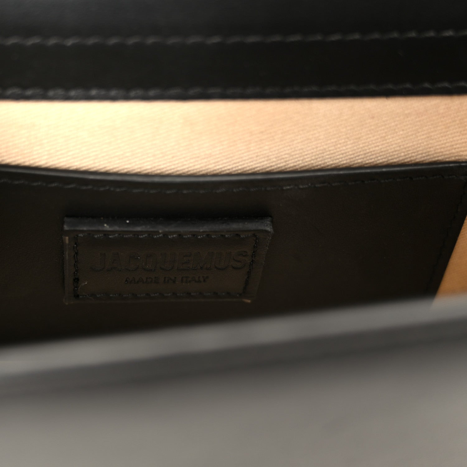Smooth Calfskin Le Grand Bambino Black