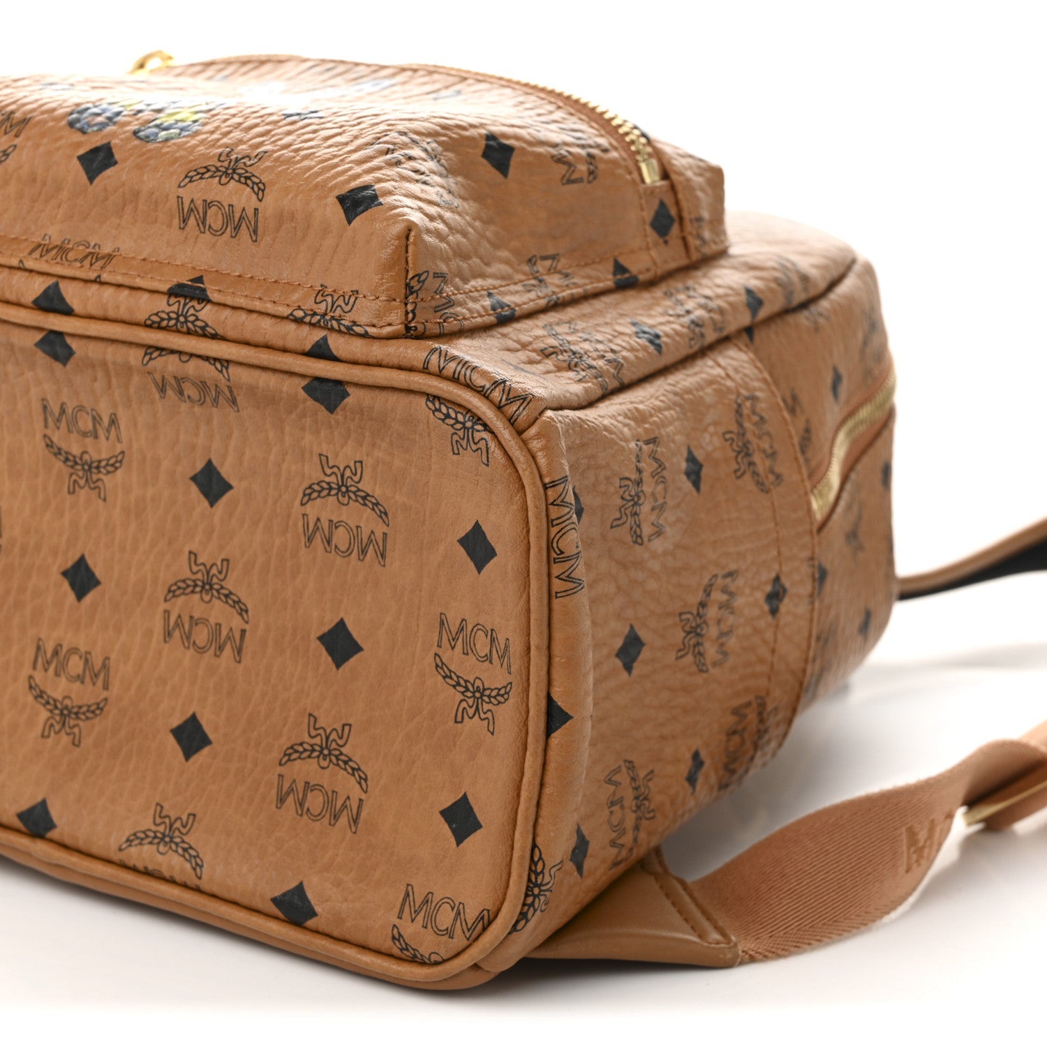 Visetos Small Stark Rabbit Backpack Cognac