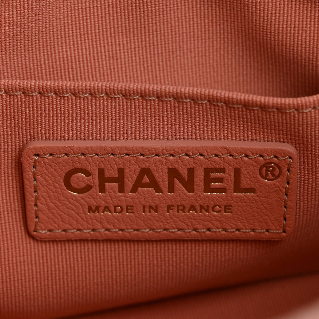 Velvet Quilted Mini Flap Pink
