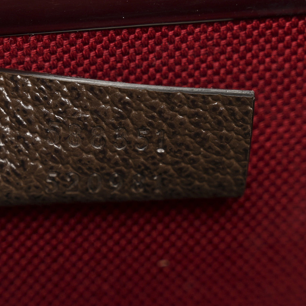 GG Supreme Monogram Globe-Trotter Beauty Case Brown