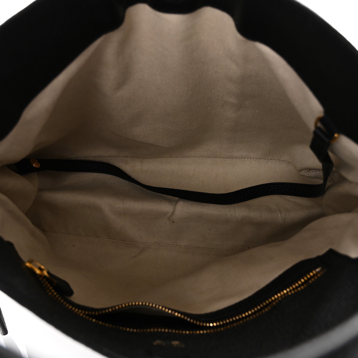 Pebbled Calfskin Small Alix Padlock Zip Hobo Bag Black