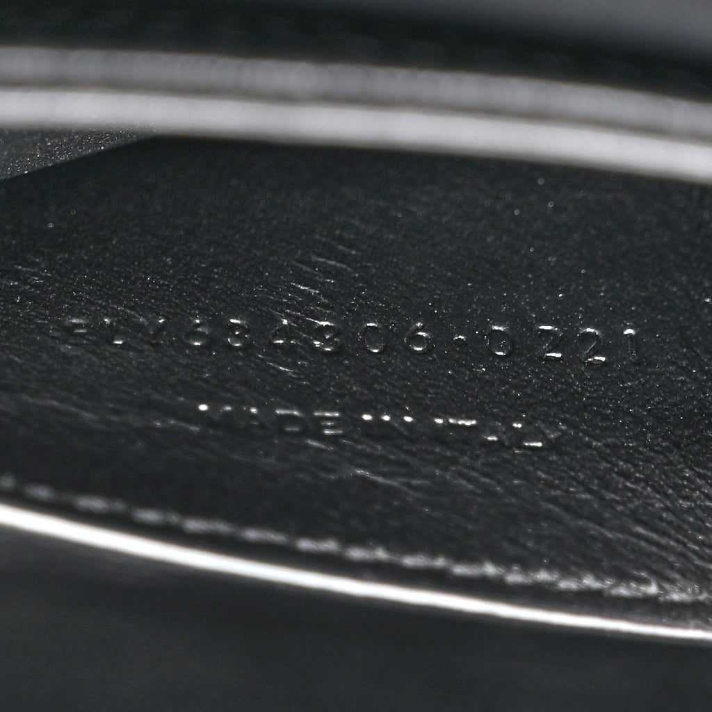 Smooth Calfskin Small Solferino Satchel Black